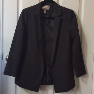 Forever 21 Contemporary blazer dark gray XS